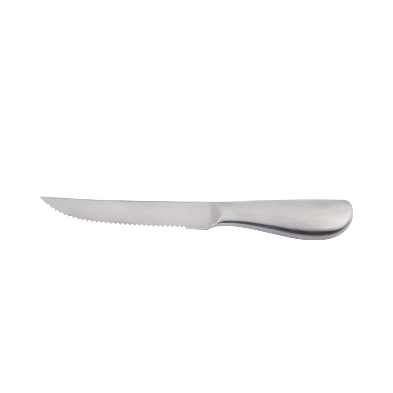 Stainless steel steak knives, serrated steak knives, meat knives, high-end household kitchenware for Western restaurants, are selling well across borders Item Picture