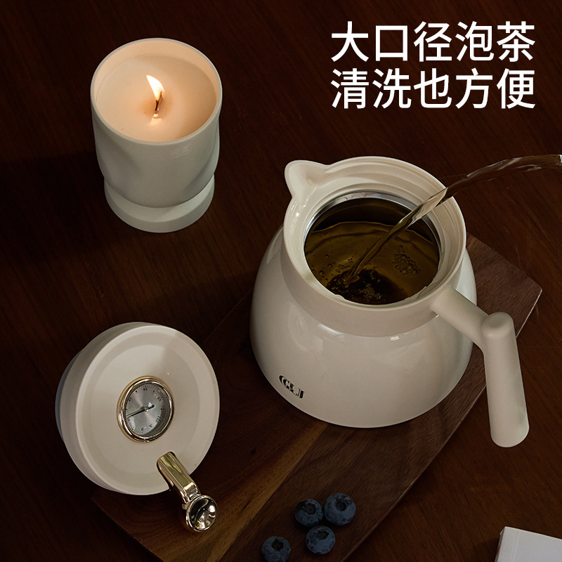 Stewed teapot, large insulated kettle, large capacity 316 stainless steel household insulated kettle, thermos, stewed teapot Specification drawing