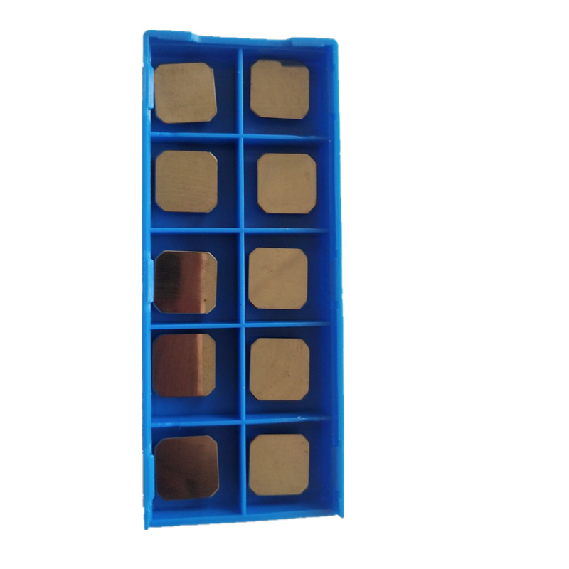 Double-head milling inserts sekn1203 slot type 45-degree stainless steel small square precision milling inserts tungsten steel alloy inserts undefined