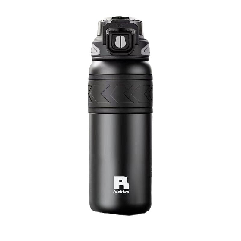 316 stainless steel insulated cup, sports straw water bottle, men's large-capacity car cup, double drinking cup for students at school Item Picture