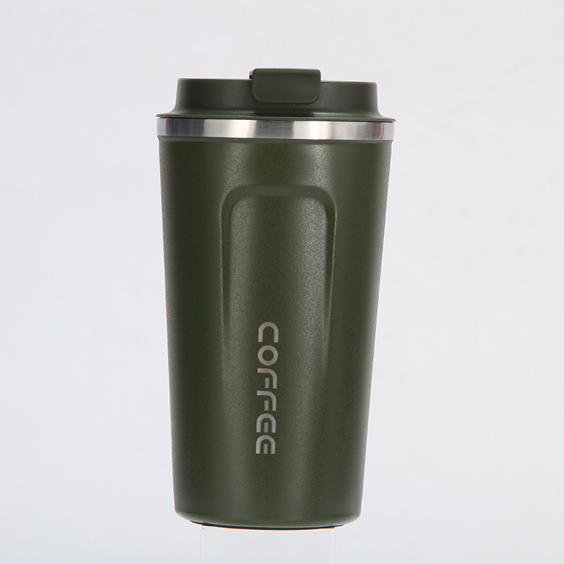 New 304 stainless steel coffee cup, double-layer vacuum portable insulated cup, simple and fashionable business office gift cup Application Scenario