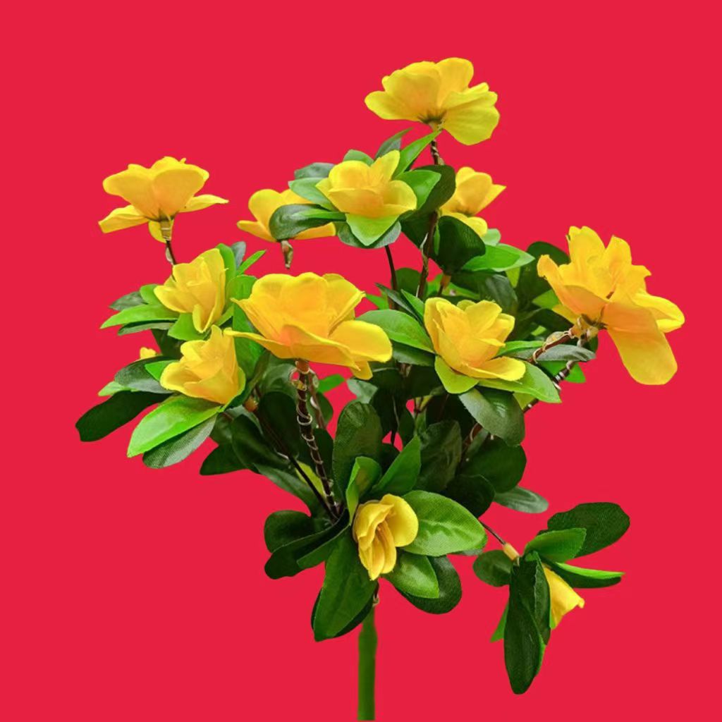 Solar lamps, ornamental flowers, rhododendrons, led lawn lights, road landscape lights, simulated garden and courtyard decorative lights Application Scenario