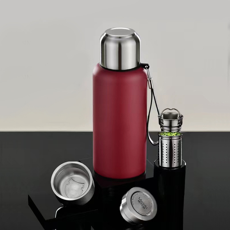 Customized inner 316 and outer 304 stainless steel insulated cups, men's and women's tea-water separation cups, large-capacity all-steel water cups, car cups Application Scenario