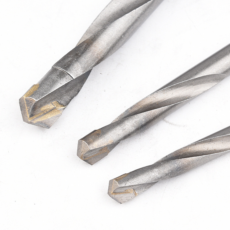 Tungsten steel hard alloy drill bit twist drill, stainless steel spring steel Angle cast iron special metal twist drill bit Specification drawing