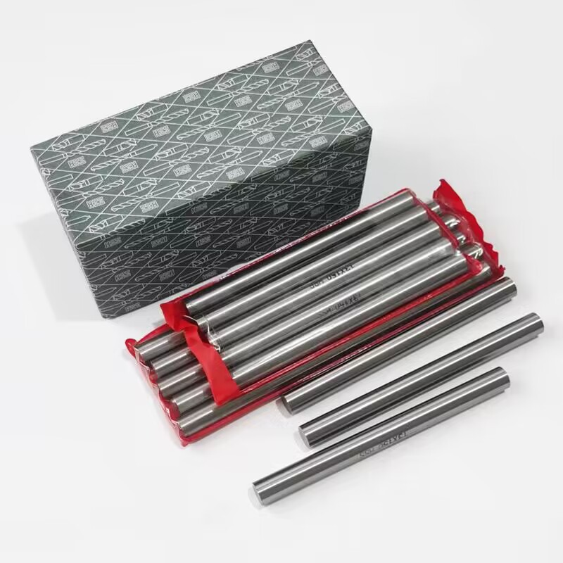Hardened high-speed steel white steel bar, round turning tool, round bar, white steel punch, 1 1.1, 2 5.5, 10.5-150 in length full figure