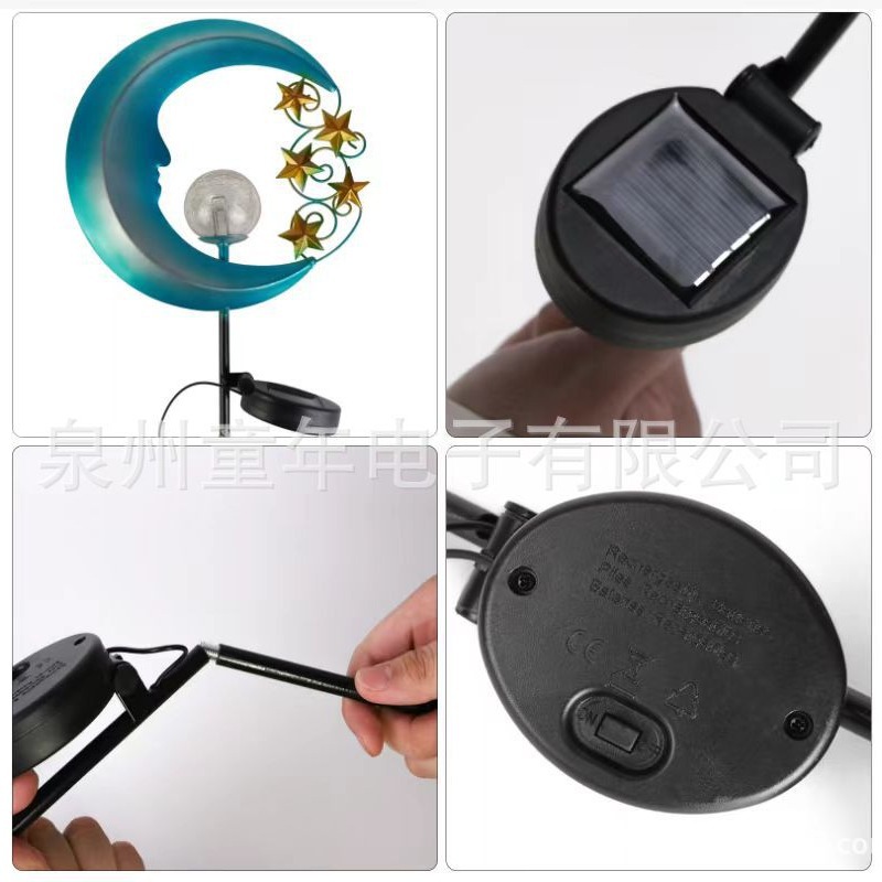 Hot items in stock: solar lamps, moon floor decorations, fairy floor decorations, flower fairies, garden lamps, projection lamps, lawn lamps Application Scenario