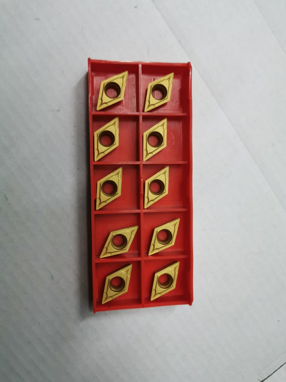 DCMT11T304 golden hard alloy coated blade full figure