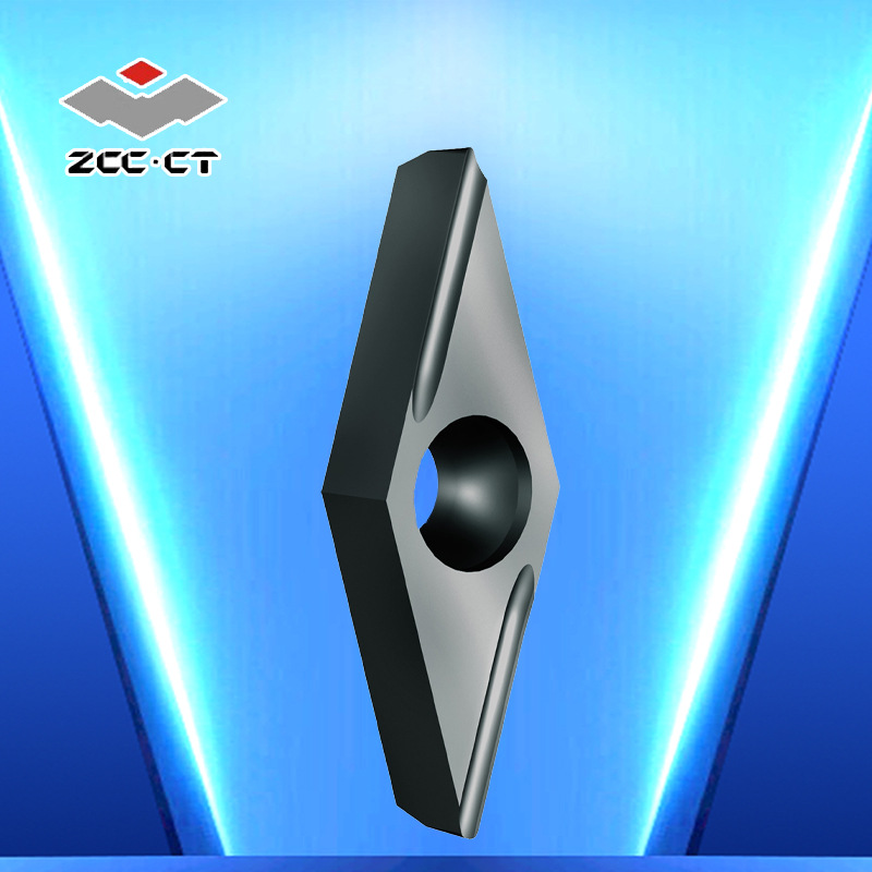 ZCC.CT Zhuzhou Diamond 35° rhombic CNC turning Tool inserts VCGT series and VCGX series full figure