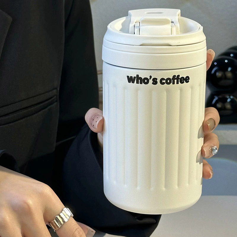 New car cup, cold and insulated cup, ins style insulated cup, coffee cup, cold and insulated cup, portable travel cup details Picture