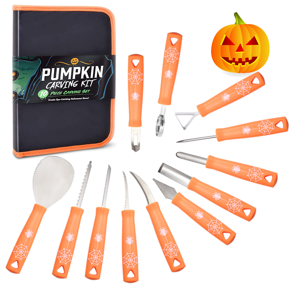 12-piece pumpkin carving tool set: Amazon Bestseller Pumpkin Knife Halloween Pumpkin Carving Set Pumpkin full figure