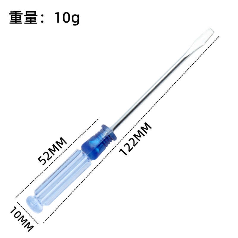 Crystal clear cross-shaped screwdriver toy delivery, screwdriver furniture repair gift, screwdriver screwdriver manufacturer supply undefined
