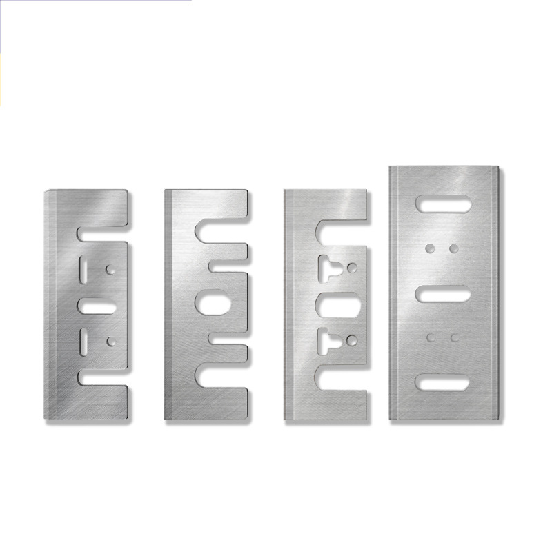 Woodworking TCT alloy planer blade, electric planer blade, tungsten steel alloy hand-held planer, 82 super-hard woodworking electric planer blade Item Picture