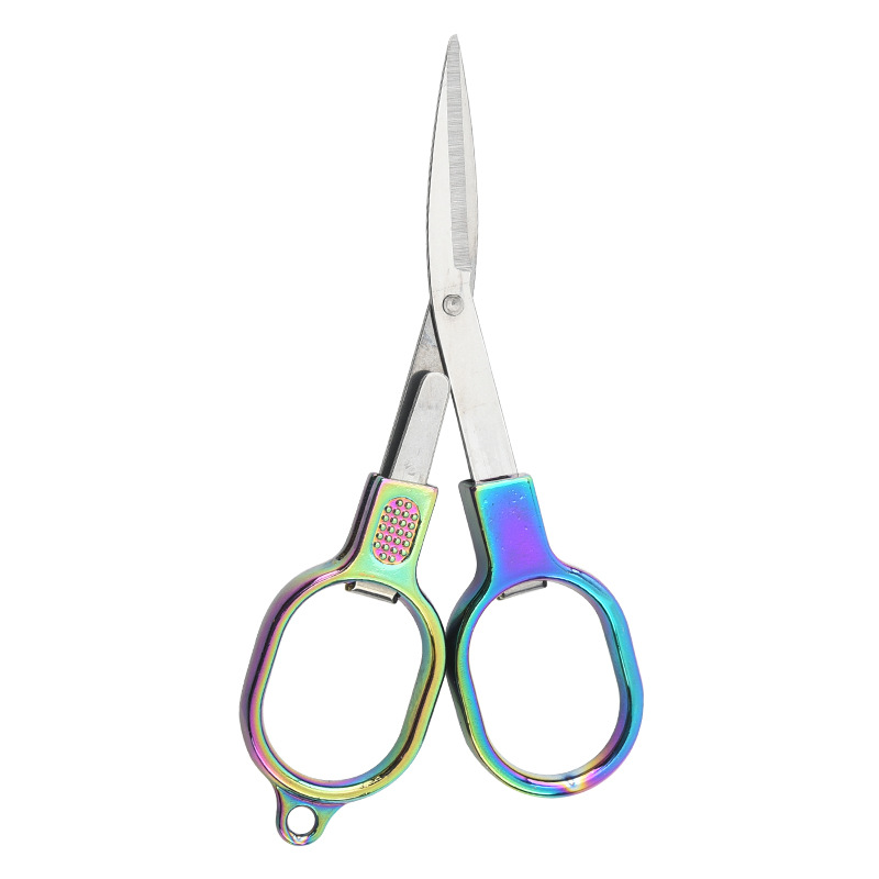 The manufacturer has outdoor titanium-coated folding scissors, fishing scissors, fishing line scissors and 8-shaped scissors in stock undefined