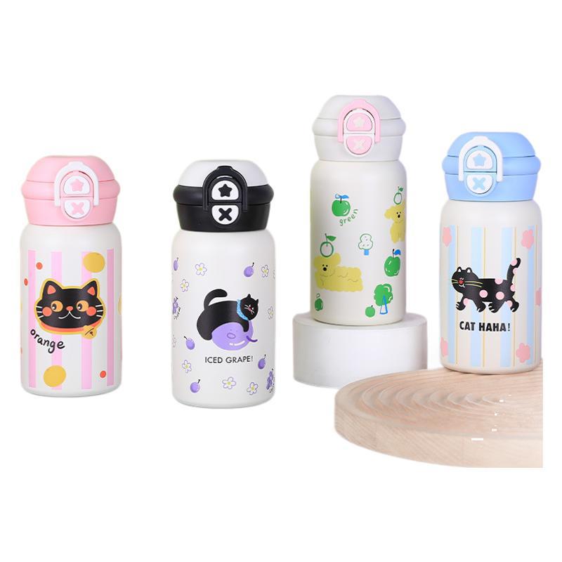 2024 New model insulated cup, large-capacity 316 stainless steel women's straw cup, high appearance level, simple and portable double-drinking cup Item Picture