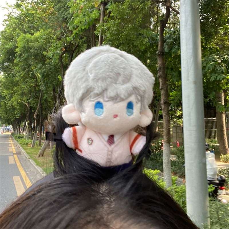 Douyin's same style A-love and Deep space headband cotton doll plush toy peripheral, Qi Yu, Shen Xing, Hui Li full figure