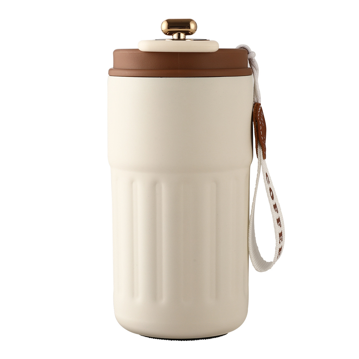 New smart 316 stainless steel coffee cup, high appearance level vacuum insulated cup, handle portable women's gift water cup Item Picture