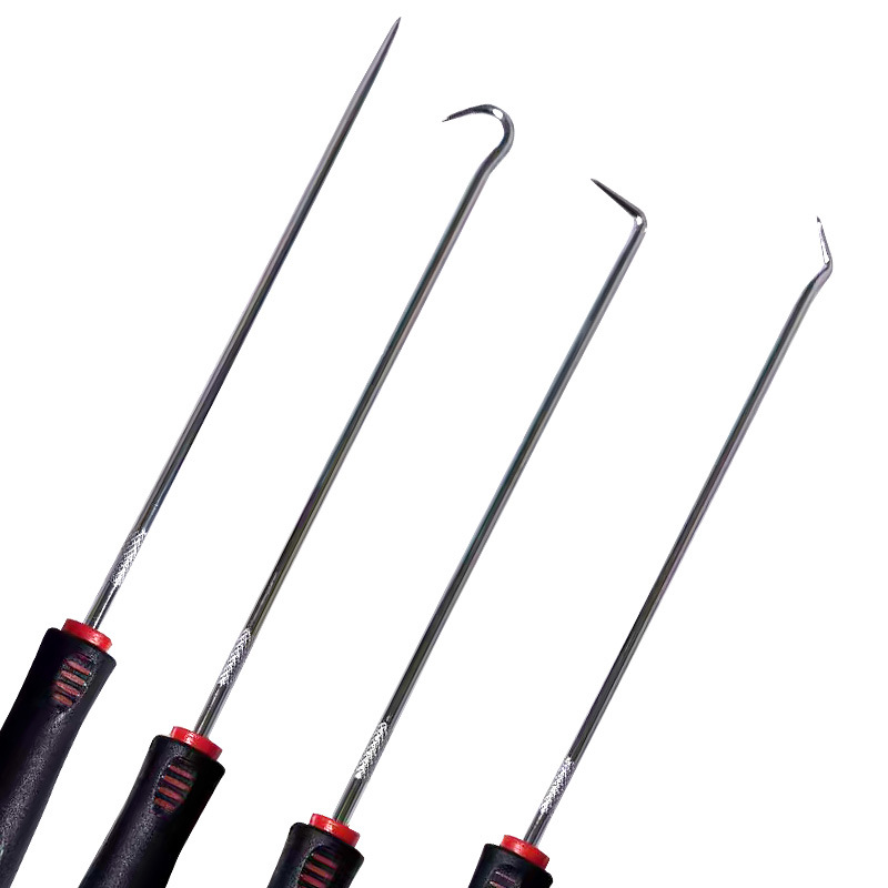 Oil seal screwdriver, oil seal hook, long four-piece set, oil seal puller, auto parts tool wholesale manufacturer wholesale Application Scenario