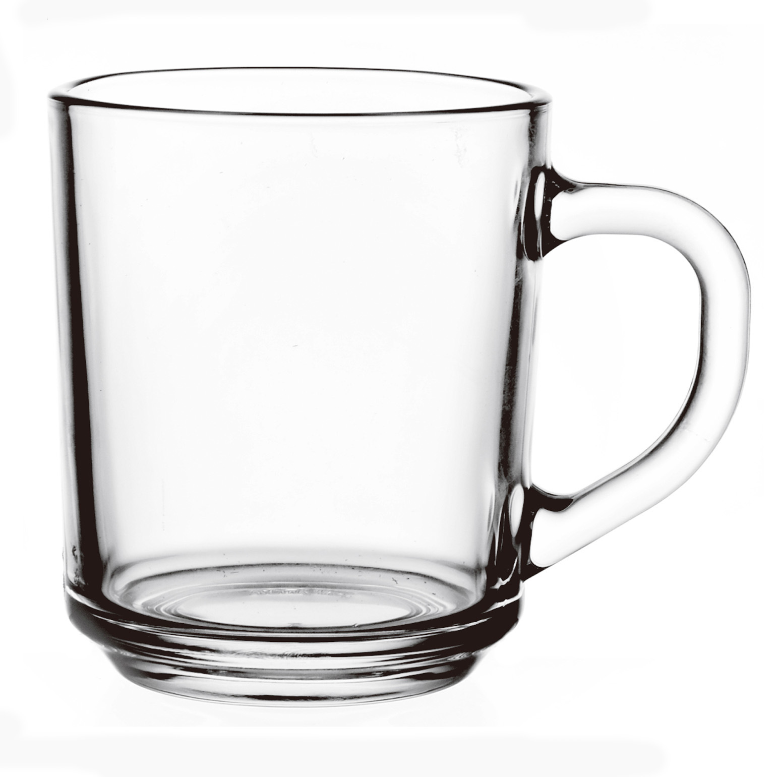 Lizun thickened transparent glass cups with handles, household heat-resistant water cups, tea cups and milk cups are available for wholesale with LOGO printing Item Picture