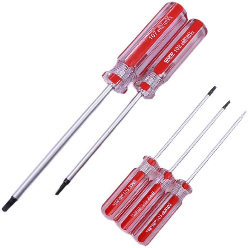 Chrome vanadium steel magnetic triangular screwdriver 1.8-4.2 triangular anti-theft screw installation and disassembly tool set Item Picture