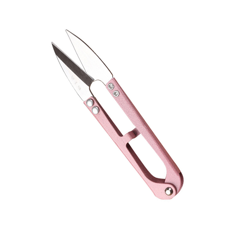 Zhang Xiaquan genuine spring yarn scissors, small and large U-shaped small scissors, clothing store thread end scissors, sewing thread end scissors Item Picture