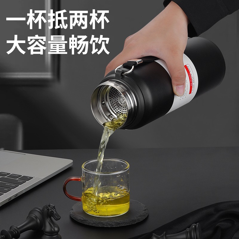 Cross-border large-capacity 316 stainless steel insulated cups, men's and women's office water cups, portable outdoor sports water cups, travel cups Specification drawing