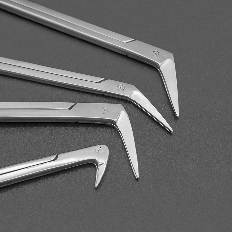 Stainless steel micro-scissors, bird beak scissors, Potts scissors, surgical Angle scissors, vascular scissors, micro-coronary artery scissors details Picture