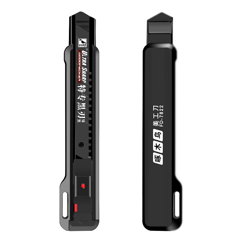 Woodpecker Utility knife holder 18mm wallpaper cutting utility knife heavy-duty industrial Safety lock function FD-7822 Item Picture