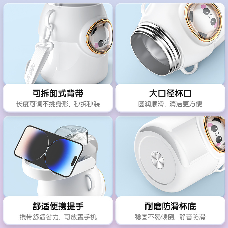 Customized best-selling 316 stainless steel children's insulated cups, water cups, portable cartoon student cute children's kettles Application Scenario