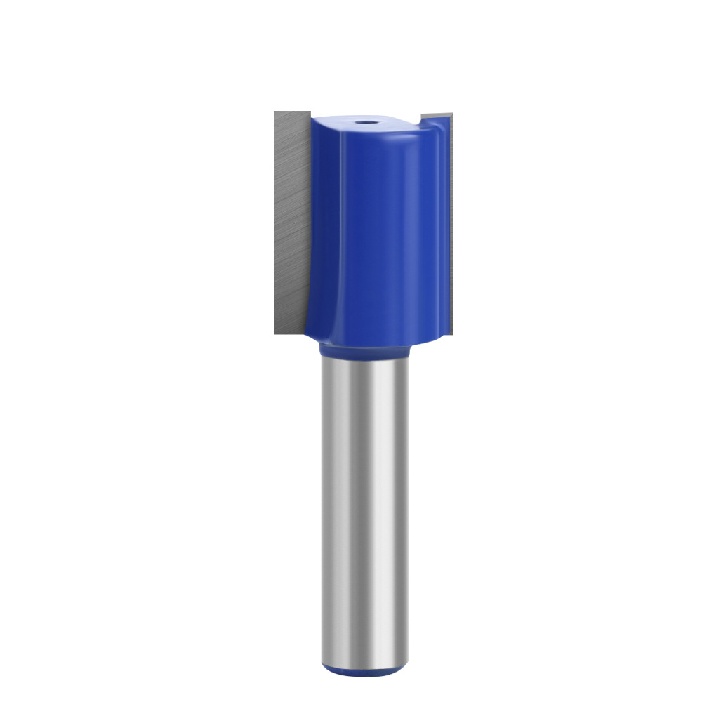 8mm handle extended straight knife woodworking slotting straight knife, double-edge straight knife slotting milling cutter, woodworking milling cutter Item Picture