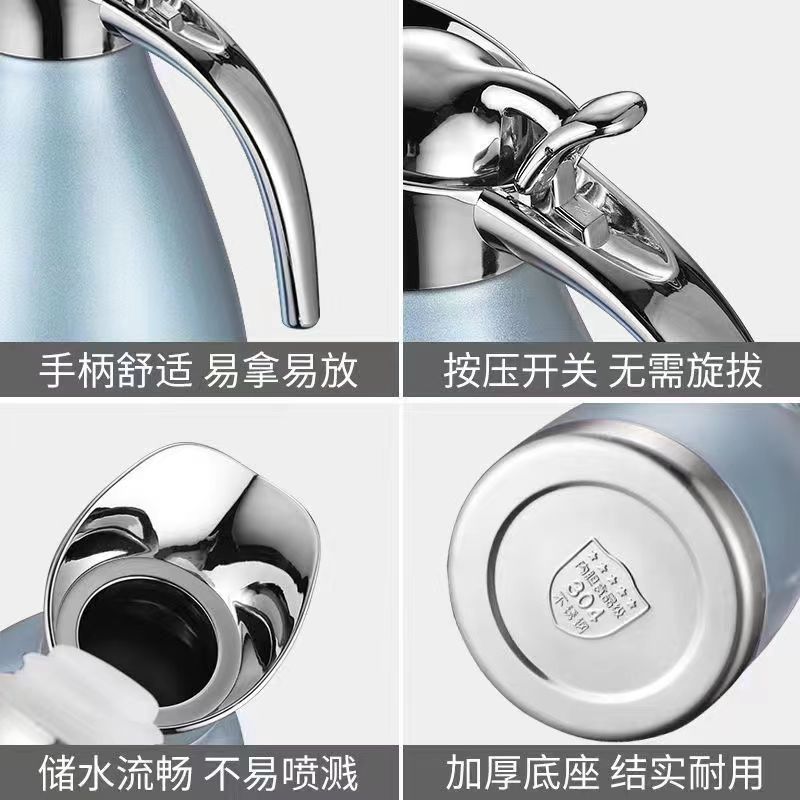 【 One-piece Delivery 】304 stainless steel double-layer vacuum insulated kettle, household insulated bottle, coffee pot, thermos Application Scenario
