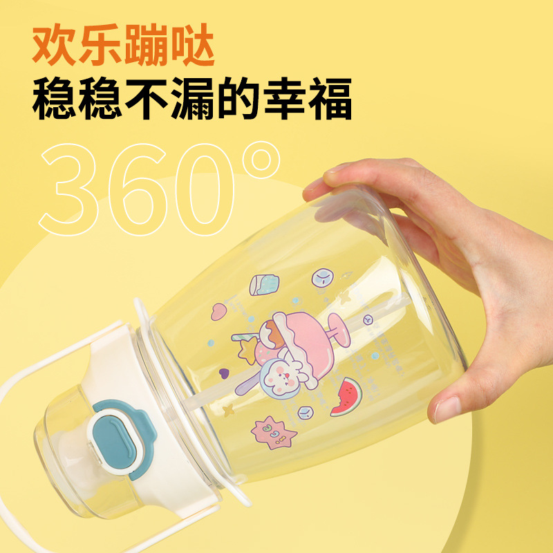 【 Hot-selling Bestseller 】 Popular large-bellied cup for summer girls, high appearance level, convenient for students, large-capacity children's water cup Application Scenario