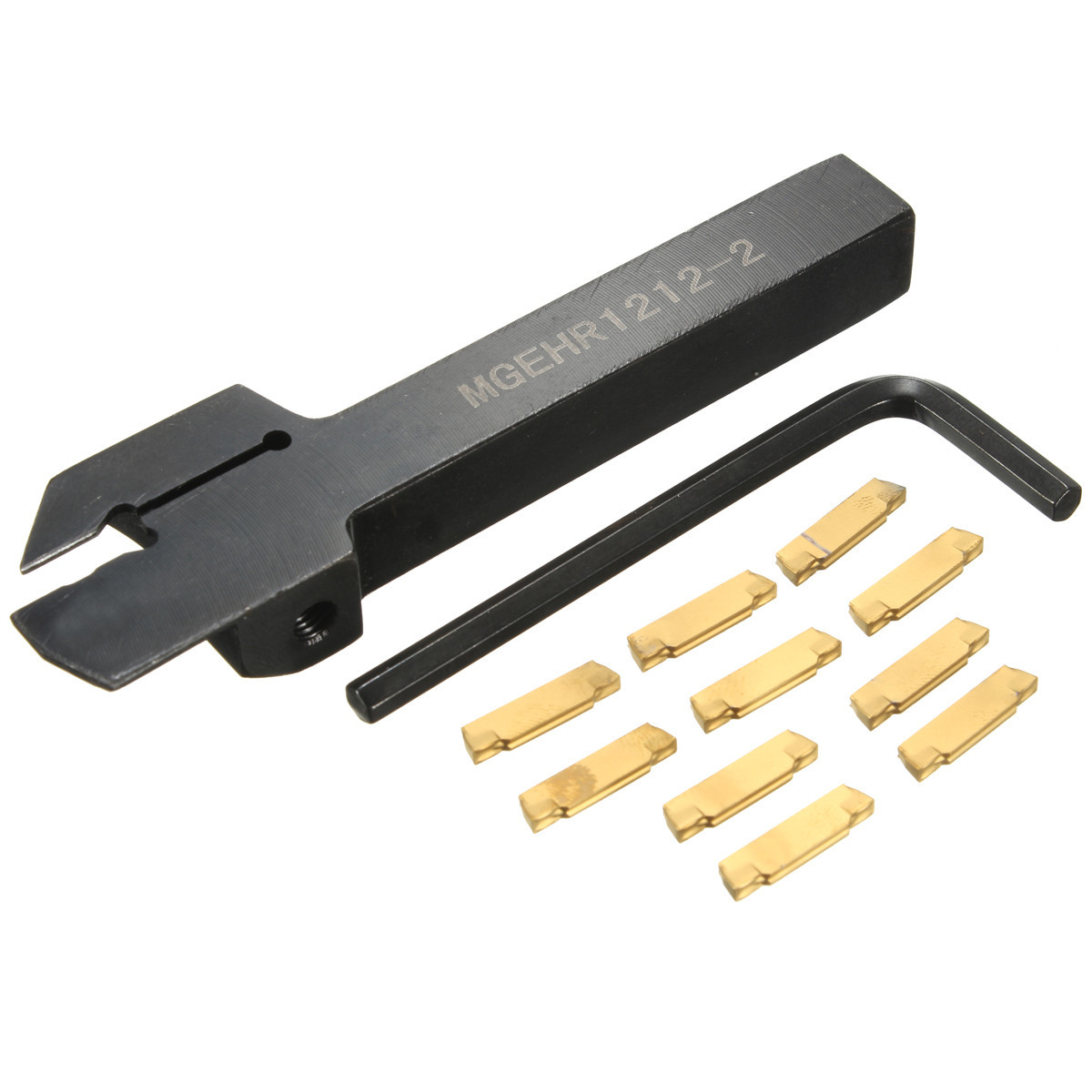 Hot-selling MGEHR1212-2 12 x100mm CNC tool holder with 10 MGMN200 inserts full figure