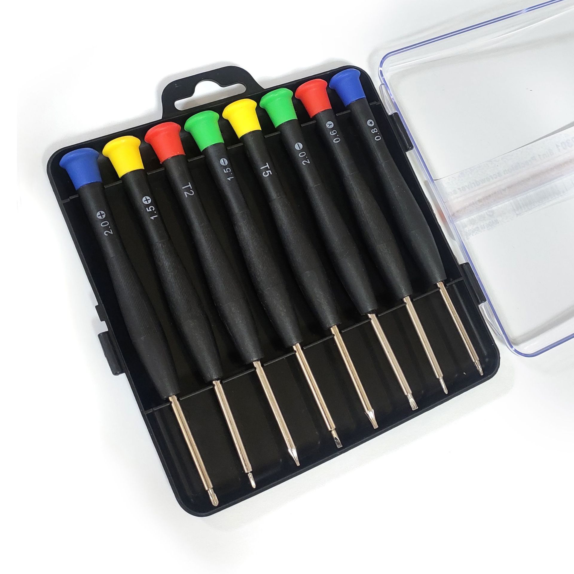 8-in-1 mobile phone disassembly and repair tool, clock screwdriver, factory pin, multi-functional combination screwdriver set details Picture