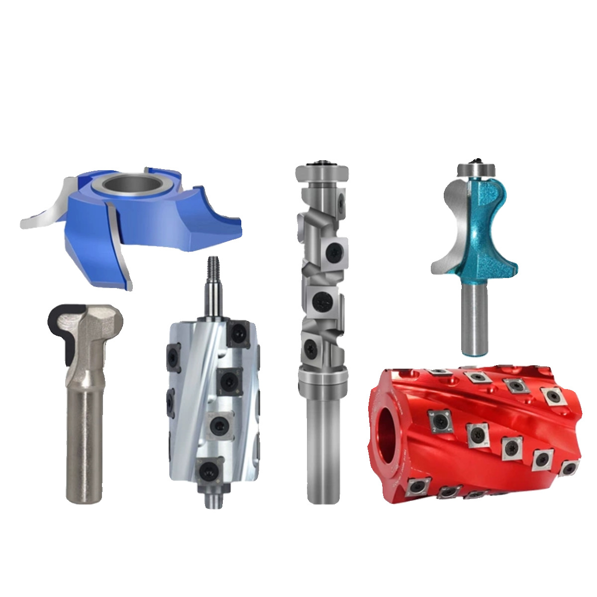 Woodworking tools, end mills, tungsten steel alloy milling cutters, helical cutters, disposable cutting tools, engraving and milling cutters processing Item Picture