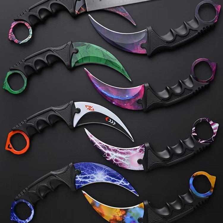 High-hardness Wolf claw knife, csgo claw knife, camping and outdoor tools, portable claw knife, fox claw, high hardness undefined