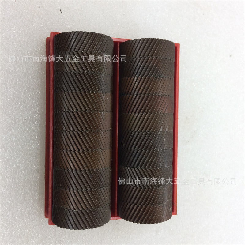 H+P netted knurled wheel, twill knurled wheel Specification drawing