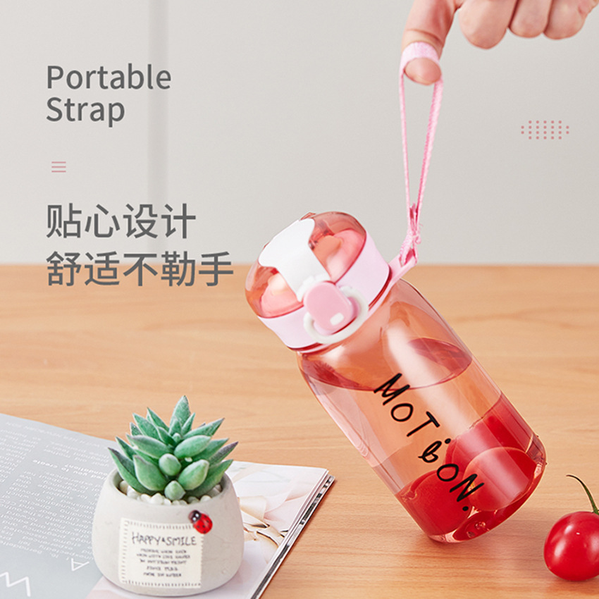 Outdoor sports portable rope, plastic straw, water cup, lock cup, male and female students, adult bouncy cup, gift customization Application Scenario