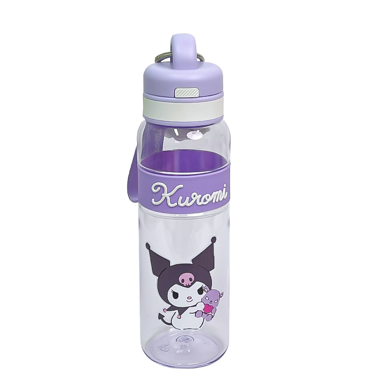 Sanrio genuine high-appearance-level water cup for girls, high-appearance-level sports cup, convenient handle, direct drinking cup tritan Item Picture