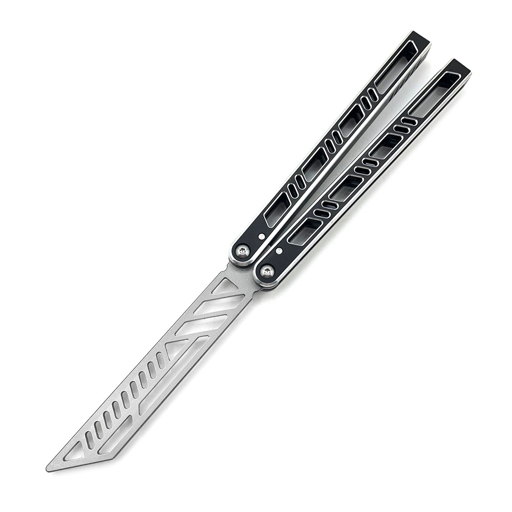 SF Megalodong Butterfly Knife two-color uncut practice Freestyle training balisong undefined