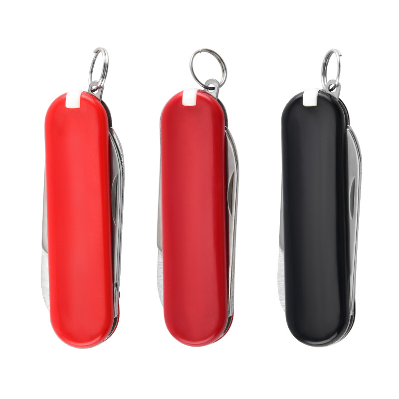 Multi-opening and multi-functional combination stainless steel Swiss knife, mini portable folding Swiss knife, folding outdoor knife Item Picture