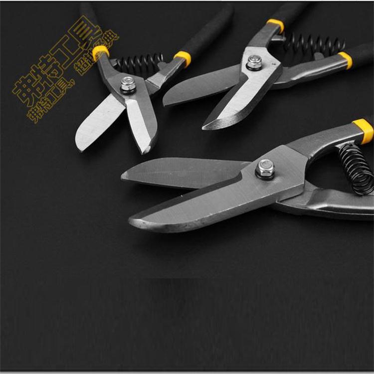 The manufacturer supplies industrial-grade sheet shears, high carbon steel sheet shears, German-style sheet shears, high quenching and high hardness Specification drawing