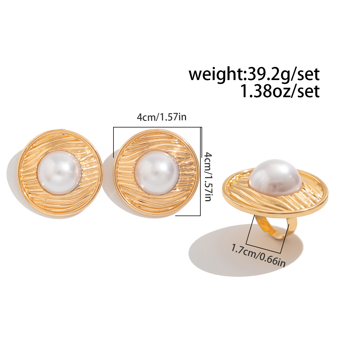 European and American cross-border jewelry ring, women's niche exaggerated personality ring, Bohemian flower leaf joint ring set Item Picture