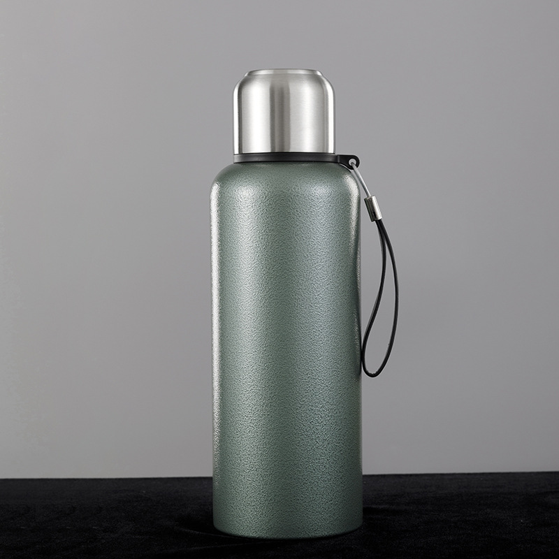 Customized inner 316 and outer 304 stainless steel insulated cups, men's and women's tea-water separation cups, large-capacity all-steel water cups, car cups details Picture
