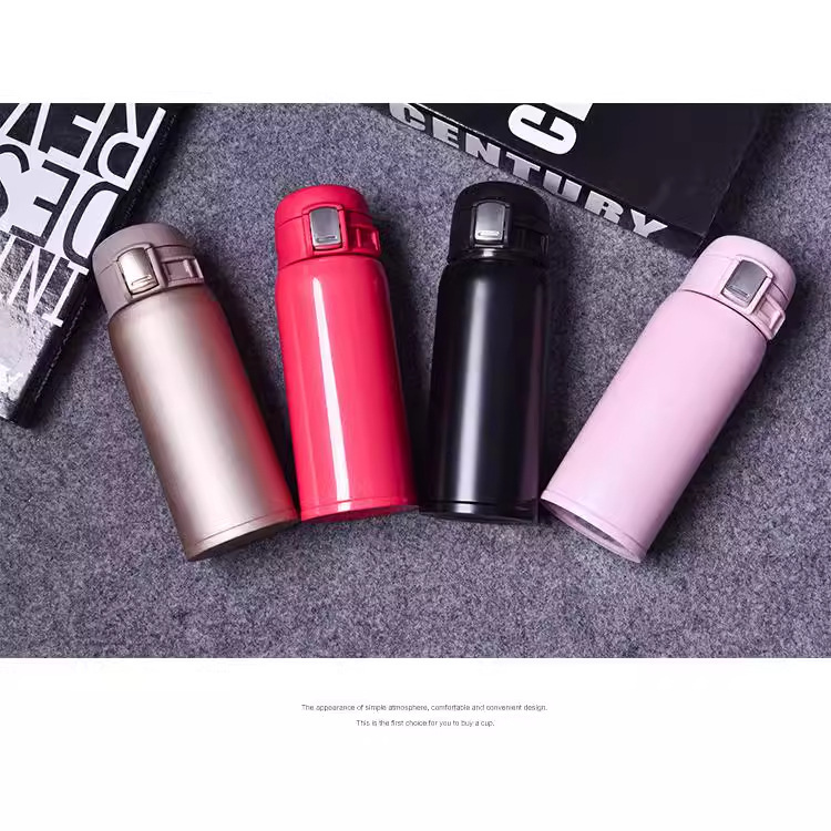 Wholesale of home bouncing LIDS, portable stainless steel insulated cups, creative small gifts, fashionable casual cups and business cups details Picture