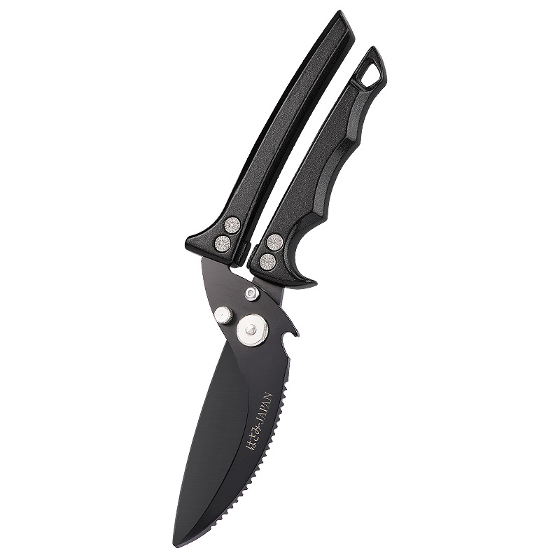 The popular stainless steel scissors for the kitchen are multi-functional kitchen scissors for cutting meat bones, killing fish and powerful chicken bones Item Picture