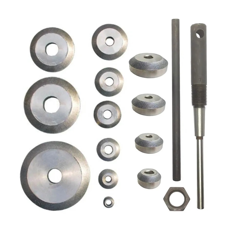 Hard alloy valve reamers and grinding wheel tools for valve seat rings of two and three-wheeled motorcycles with large displacement Item Picture