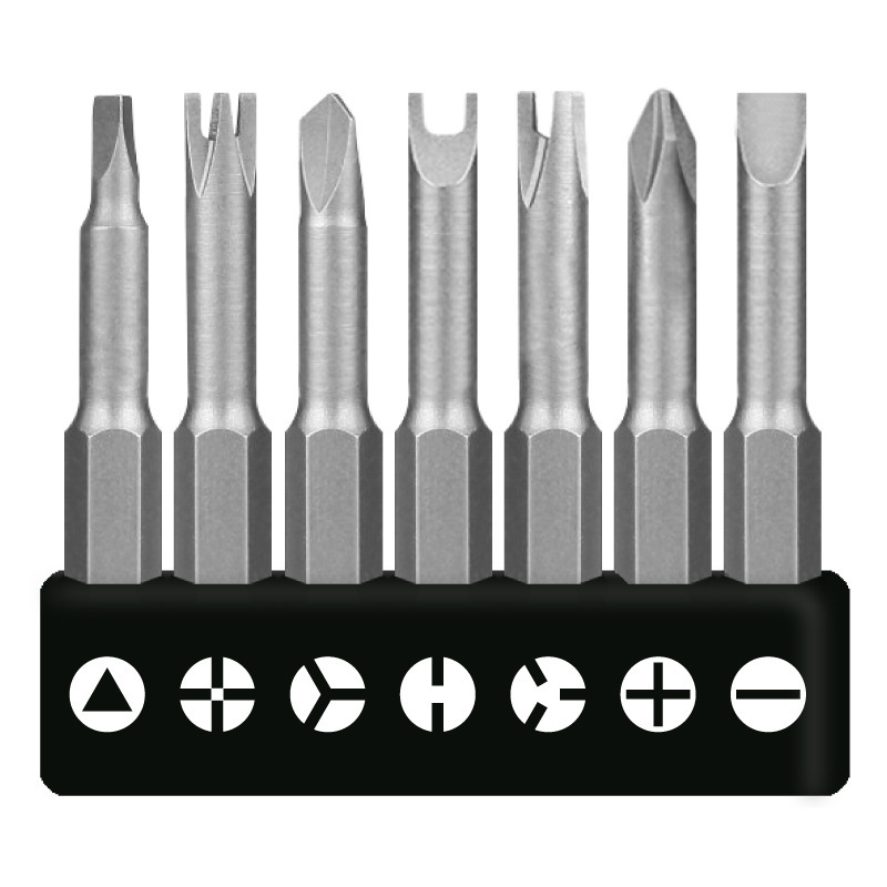One-character cross plum blossom-shaped triangular screwdriver, bull socket special screwdriver set, multi-functional screwdriver and screwdriver Item Picture