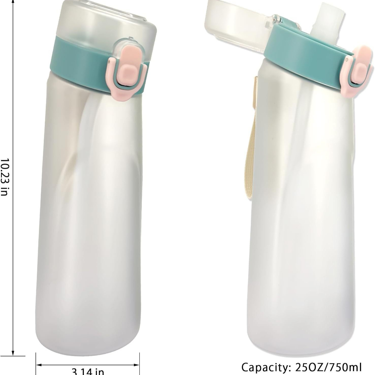 Amazon Flavor Cup AIRUPS Flavor Pod Fruit-flavored Space Cup, 0-calorie, 0-sugar bottle with swiping, cross-border consignment Item Picture