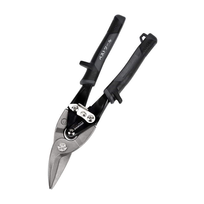 Jingxuan iron sheet shears, aviation shears, strong stainless steel elbow shears, aluminum ceiling panel integrated ceiling keel metal shears Item Picture