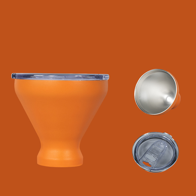 Amazon's best-selling private mold 304 stainless steel martini glasses, martini glasses, cocktail glasses and champagne glasses full figure